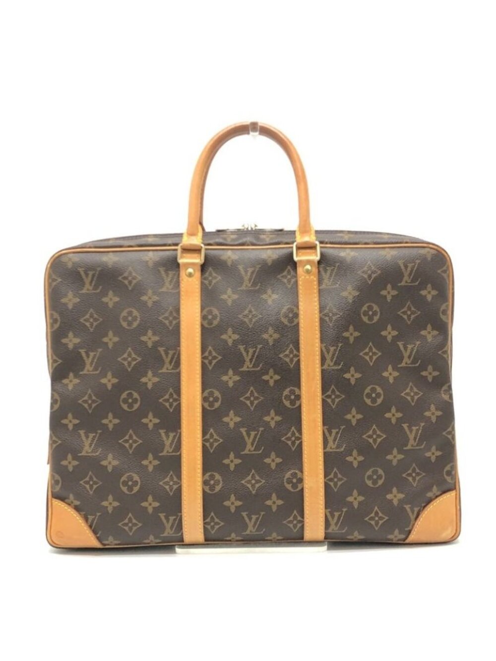 Louis Vuitton Business Bag Porte Documents Voyage Monogram Canvas Brown - Picture 1 of 9